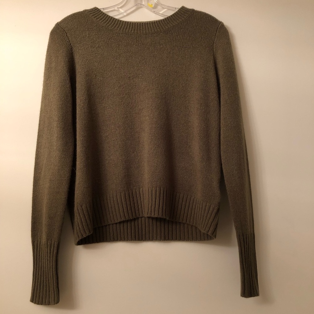 Olive sweater